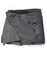 Asymmetrical Layered Mini Skirt (FL-267_Dark Gray)