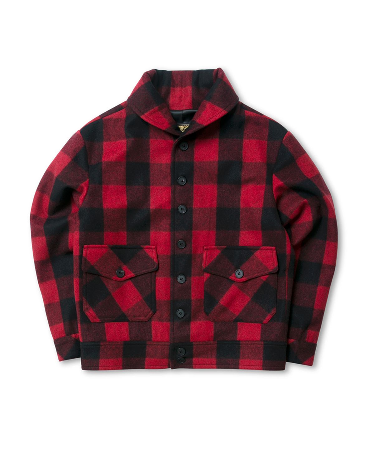 블랙피피(BLACKPP) BLACK PP CCC Buffalo Plaid Shawl Collar Jacket