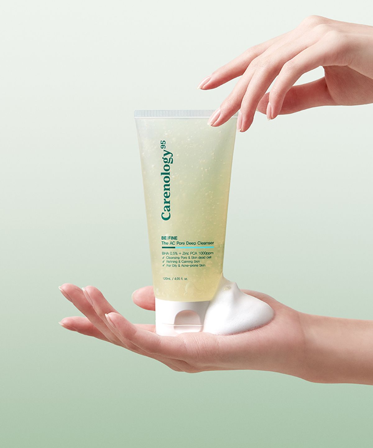 케어놀로지(CARENOLOGY) 비파인 더 아크 포어 딥 클렌저 135ml