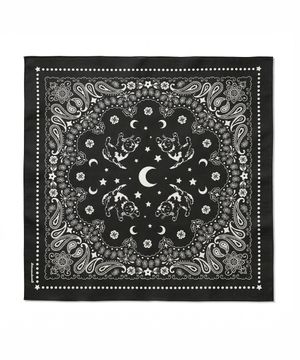 문 캣 반다나 [블랙]