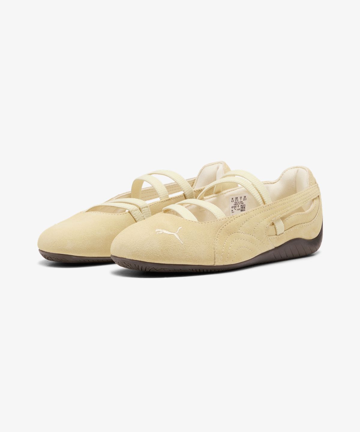 푸마(PUMA) 스피드캣 발렛 스웨이드 우먼스 - 크리미 바닐라 / 401287-15