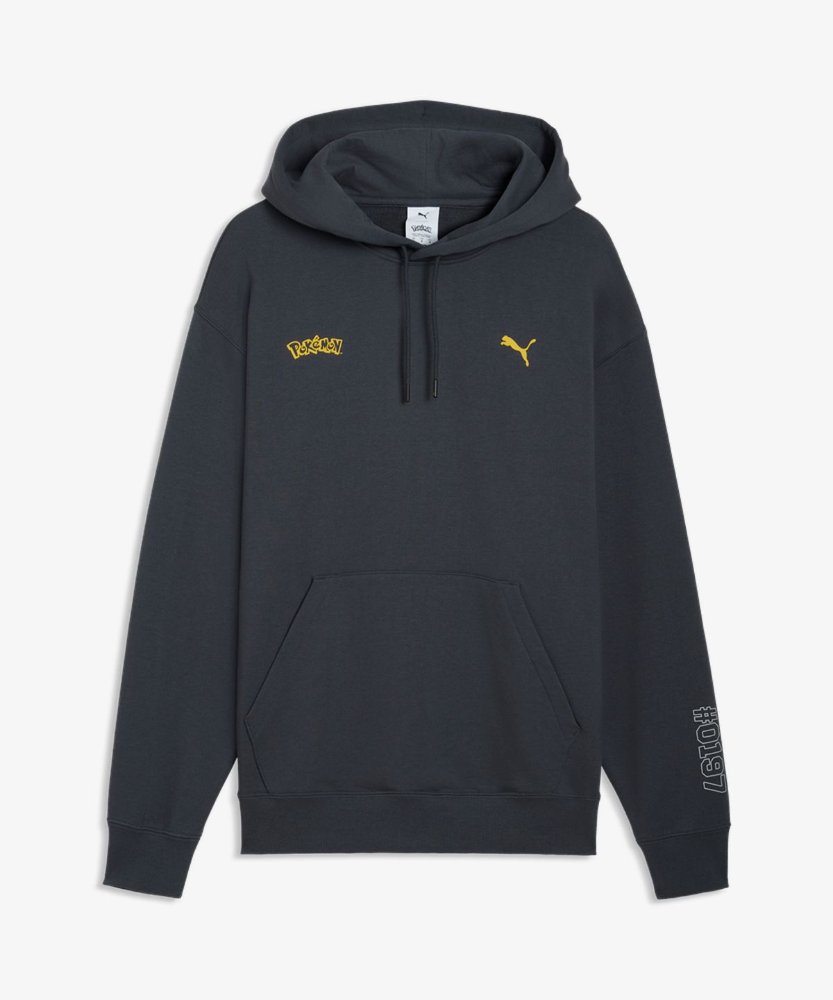 푸마(PUMA) 푸마 X 포켓몬 릴렉스드 그래픽 후디 - 스트롱 그레이 / 634915-76