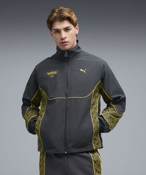 푸마 X 포켓몬 푸마 테크-X 트랙자켓 우븐 - 스트롱 그레이 / 634916-76