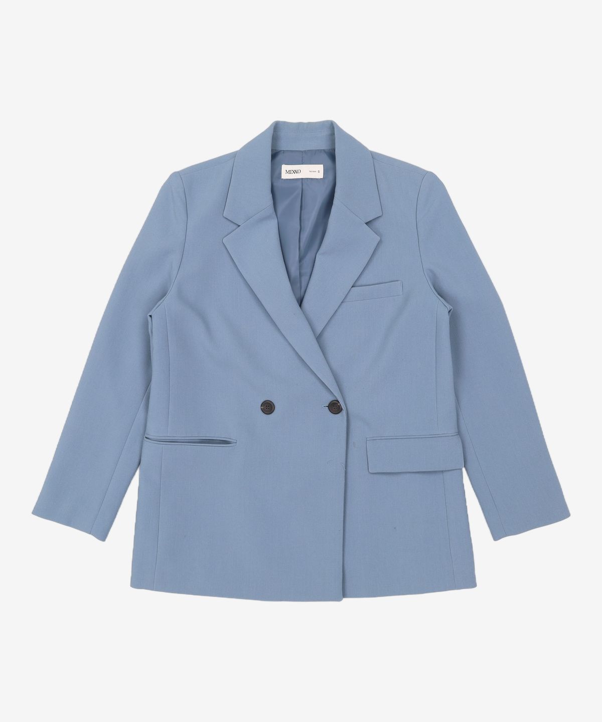 미쏘(MIXXO) 테일러드 일자핏 더블 자켓MIWJKB31PB S