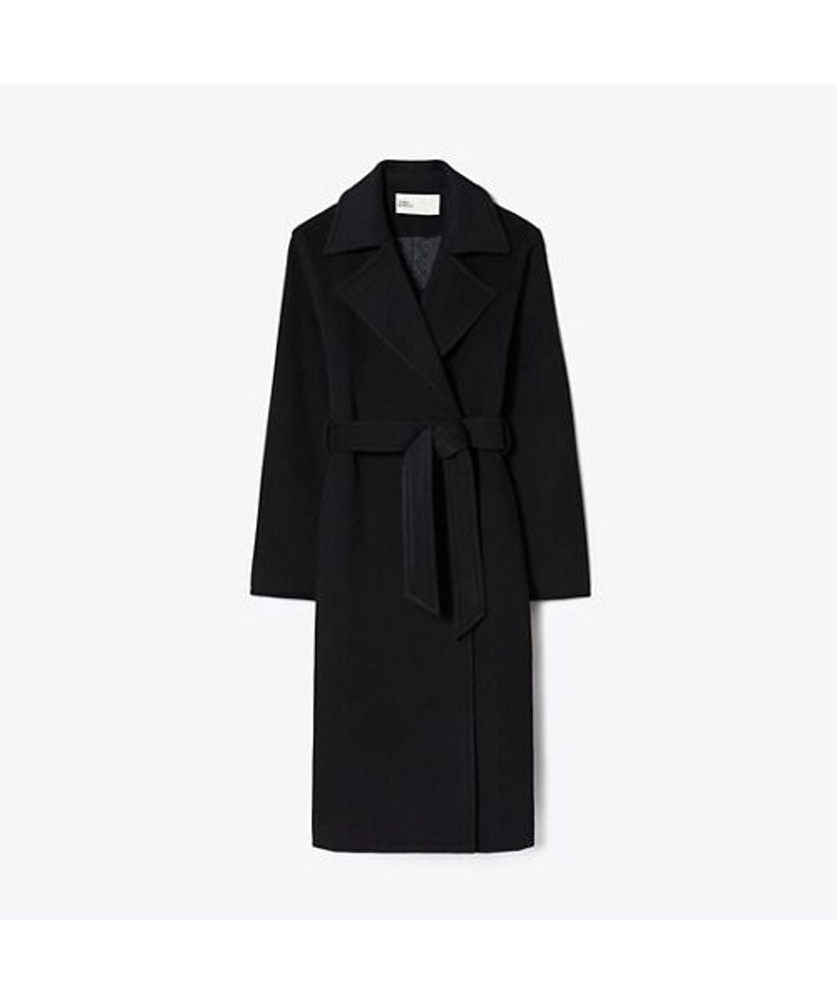 토리버치(TORYBURCH) 랩 울 코트 - 블랙