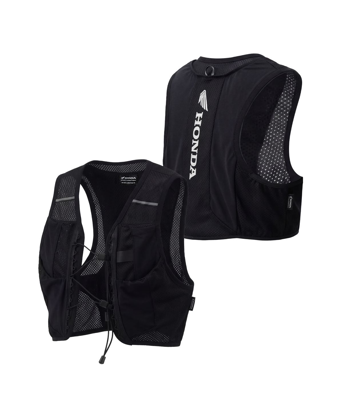 핍스 모터사이클(PHYPS MOTORCYCLE) Speed Run Vest Bag Black