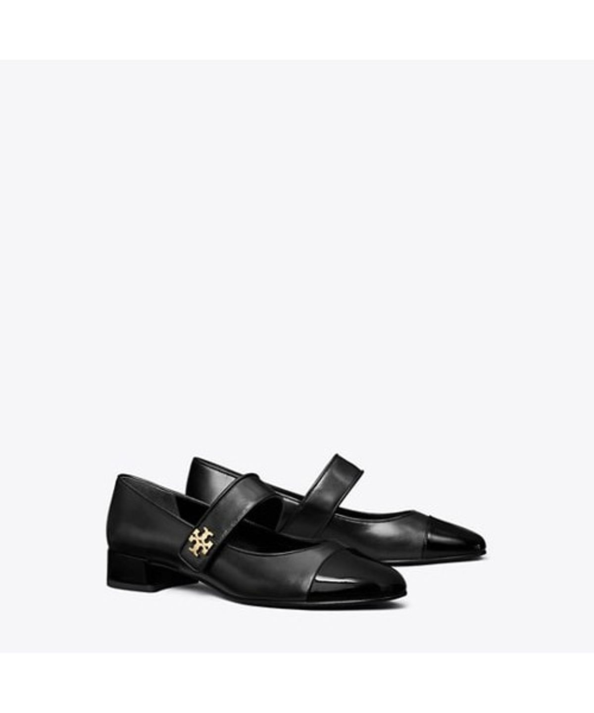 토리버치(TORYBURCH) 캡토 메리 제인 힐 발레 25Mm - 퍼펙트 블랙