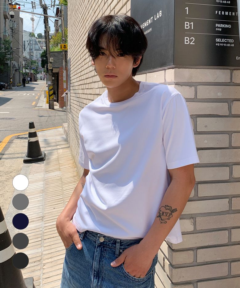 에센셜 반팔 티셔츠 5color