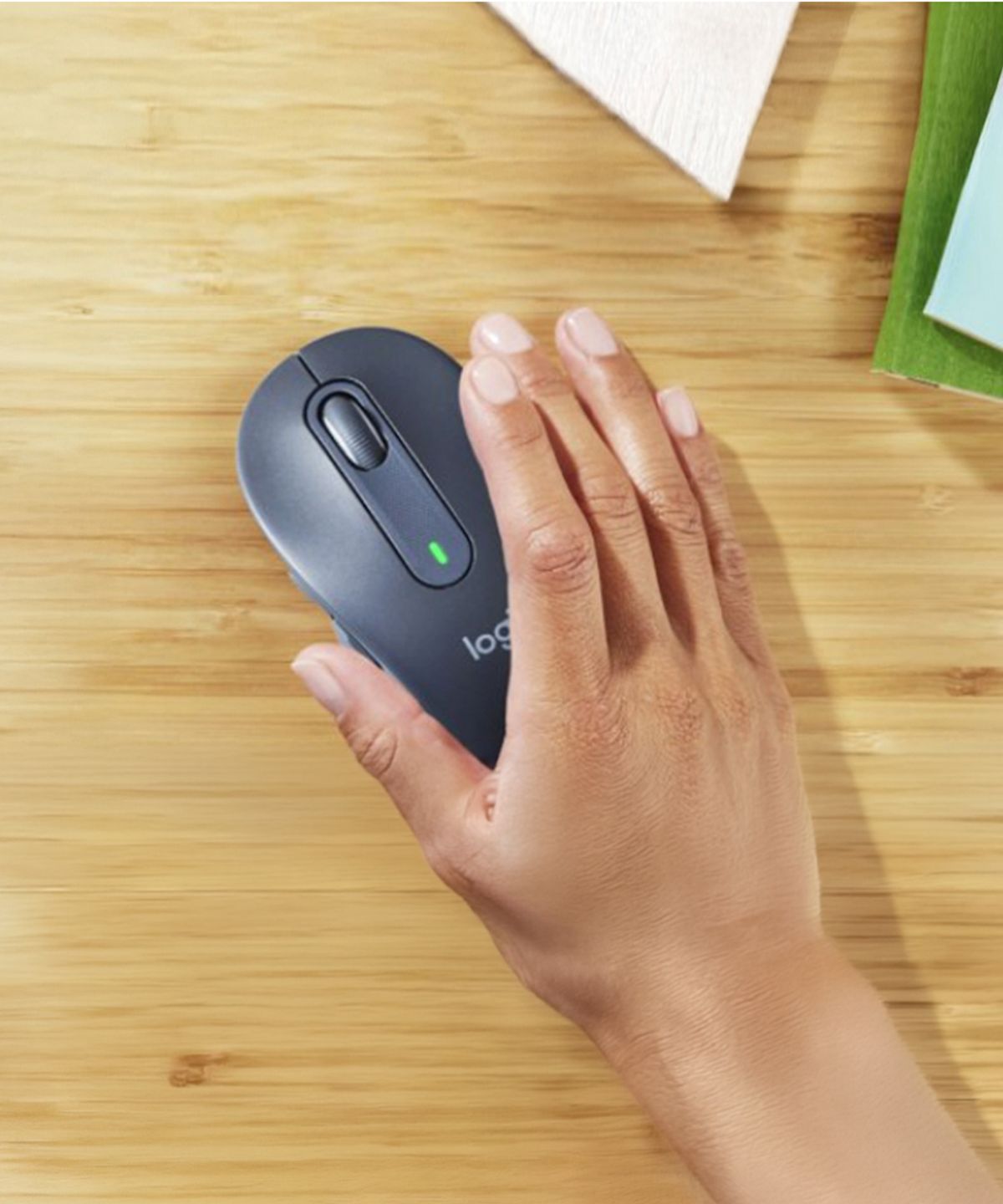로지텍(LOGITECH) 로지텍코리아 공식 시그니처 M650 무소음 무선 마우스 L 그래파이트(블랙)
