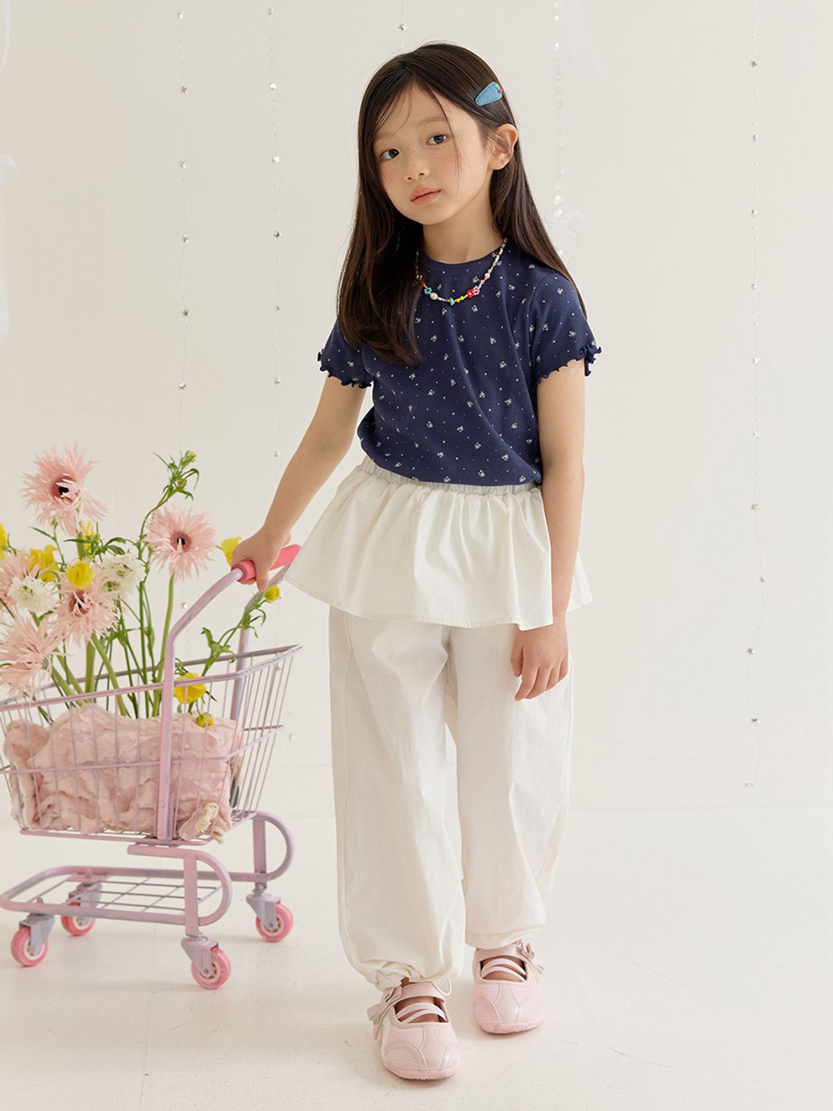 베베테일러(BEBETAILOR) 블랑 레이어드 나일론 팬츠