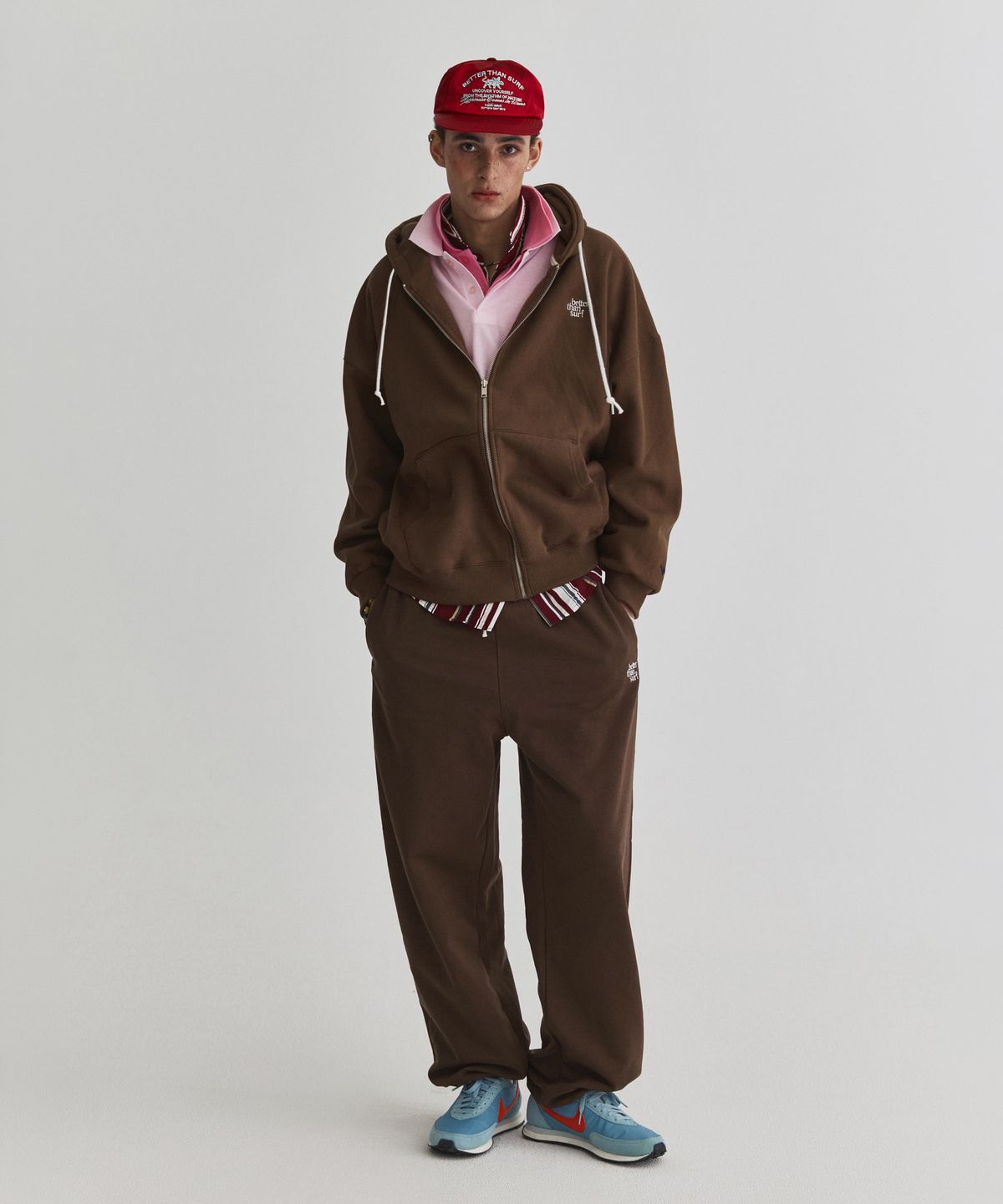 배러댄서프(BETTER THAN SURF) EUPHORIA SWEATPANTS - BROWN