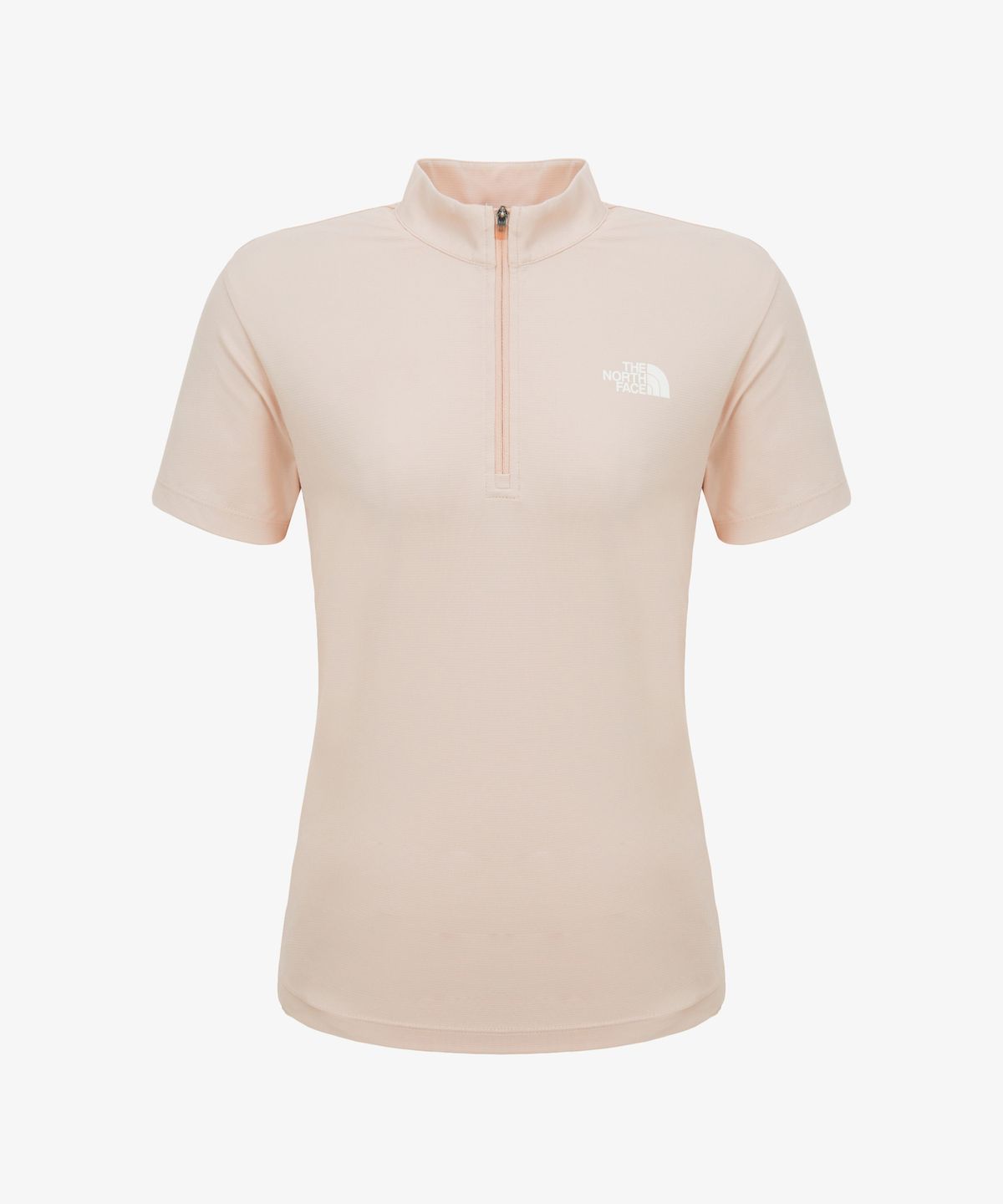 노스페이스(THE NORTH FACE) NT7KS30B 여성 아이스 플렉스 반팔 집티 PALE PEACH