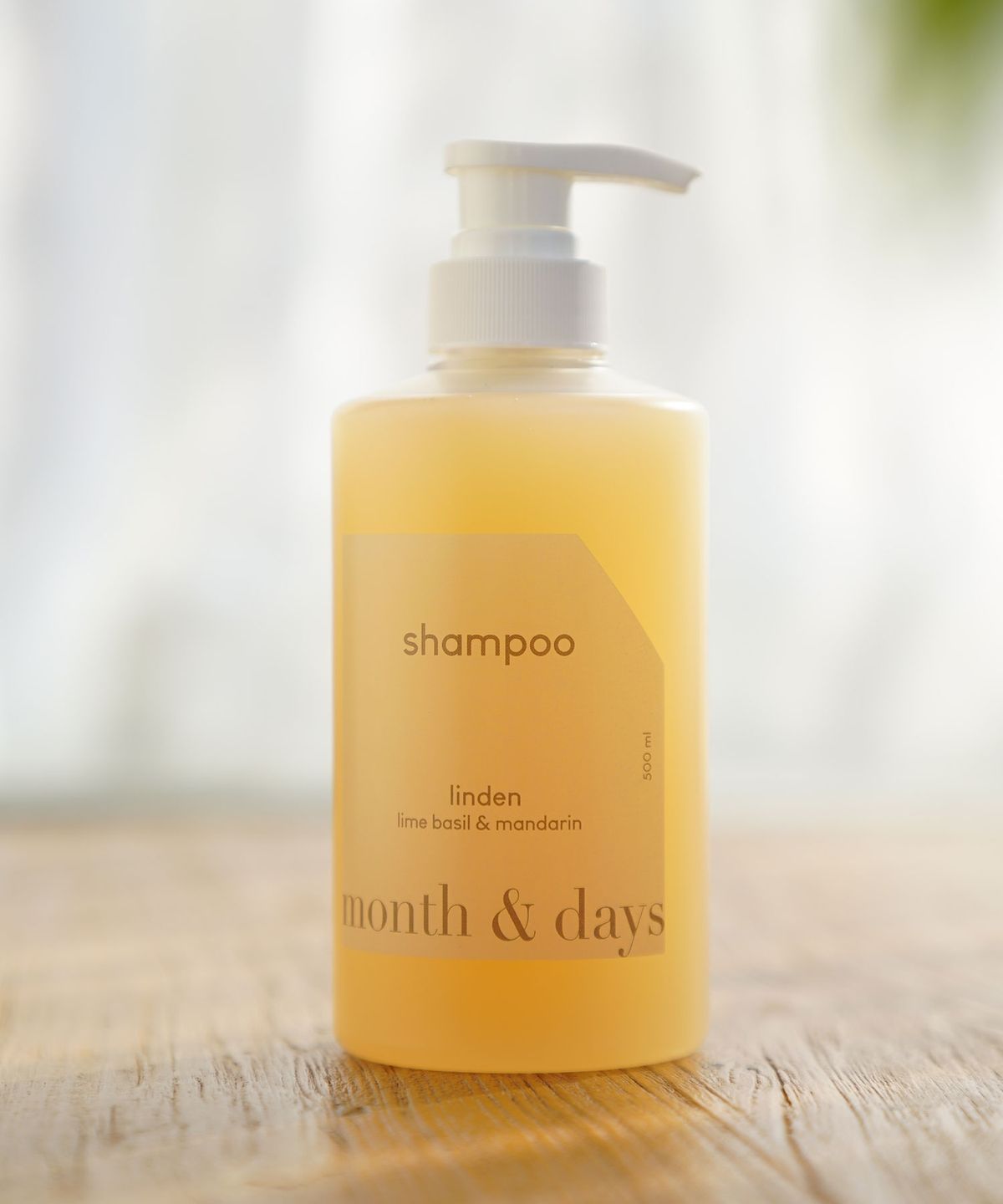 먼스앤데이즈(MONTHNDAYS) 퍼퓸케어 샴푸 린든 라임 앤 바질 만다린 500ml