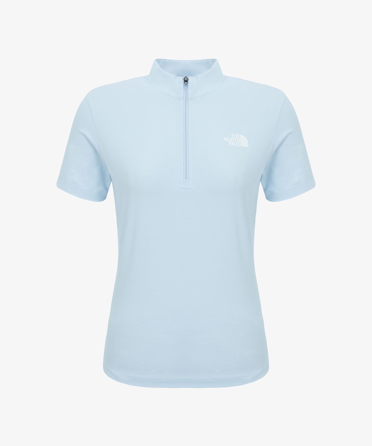 노스페이스(THE NORTH FACE) NT7KS30C 여성 아이스 플렉스 반팔 집티 LIGHT BLUE