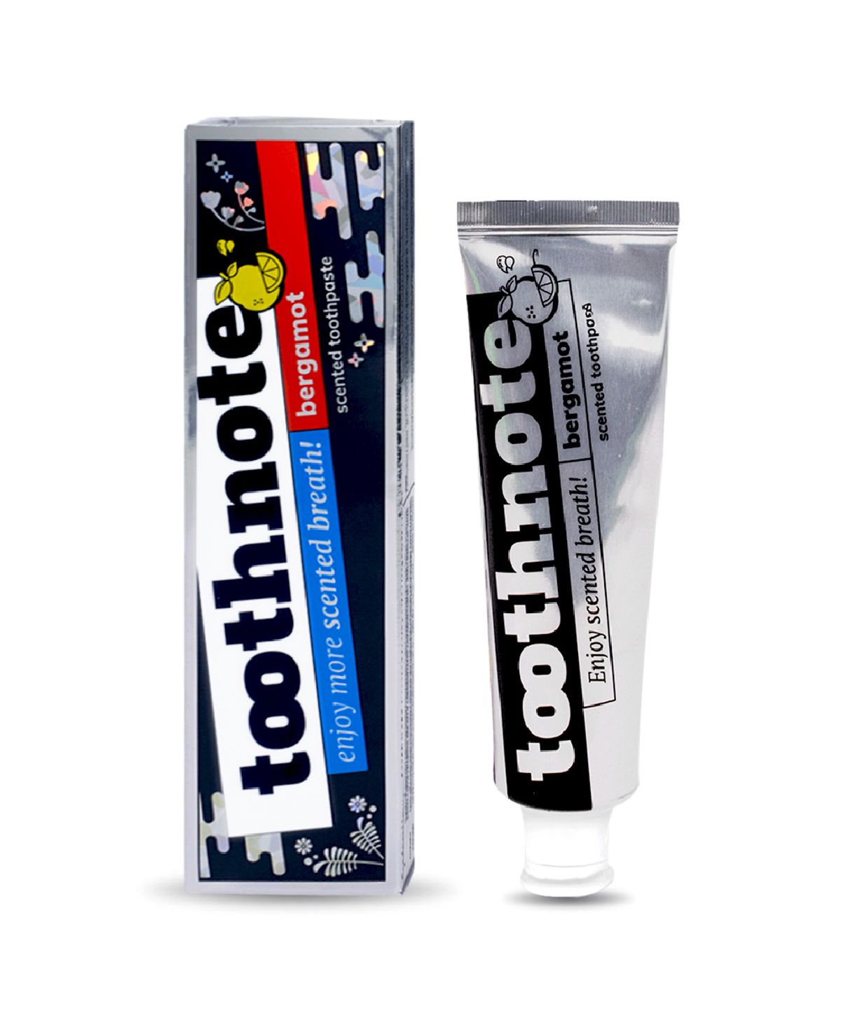 투스노트(TOOTHNOTE) 센티드치약 베르가못향 100g