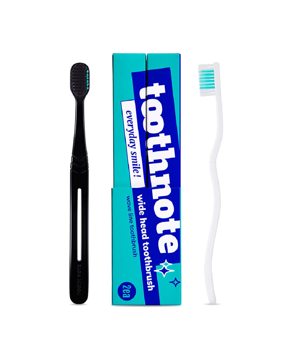 투스노트(TOOTHNOTE) 미세모 칫솔 1박스 (2개입)