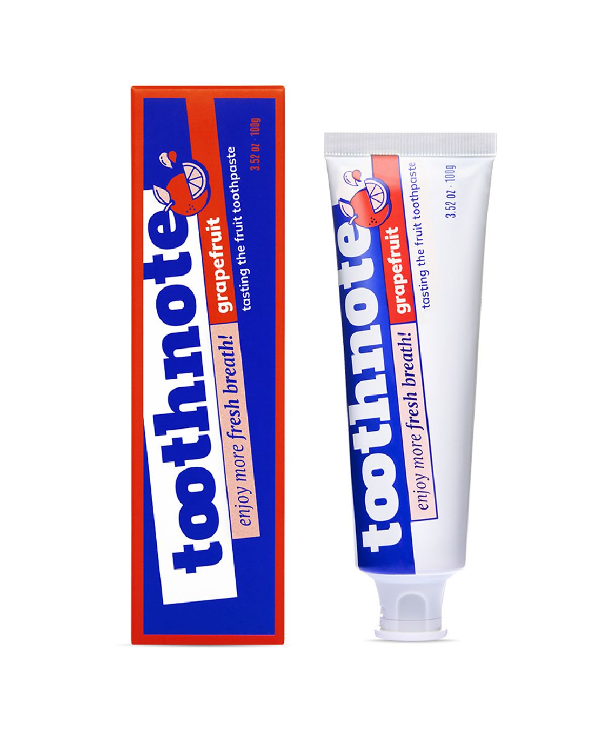 투스노트(TOOTHNOTE) 수분치약 자몽향 100g