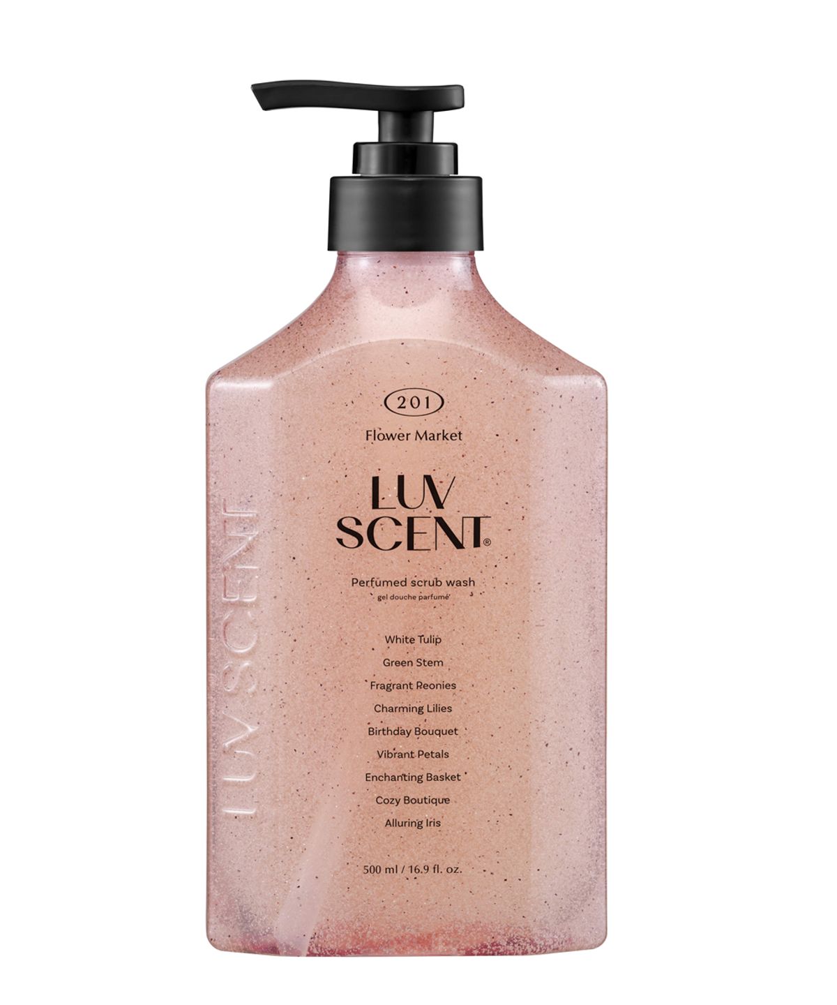 럽센트(LUVSCENT) 스크럽워시 플라워마켓 화이트튤립 향 500ml