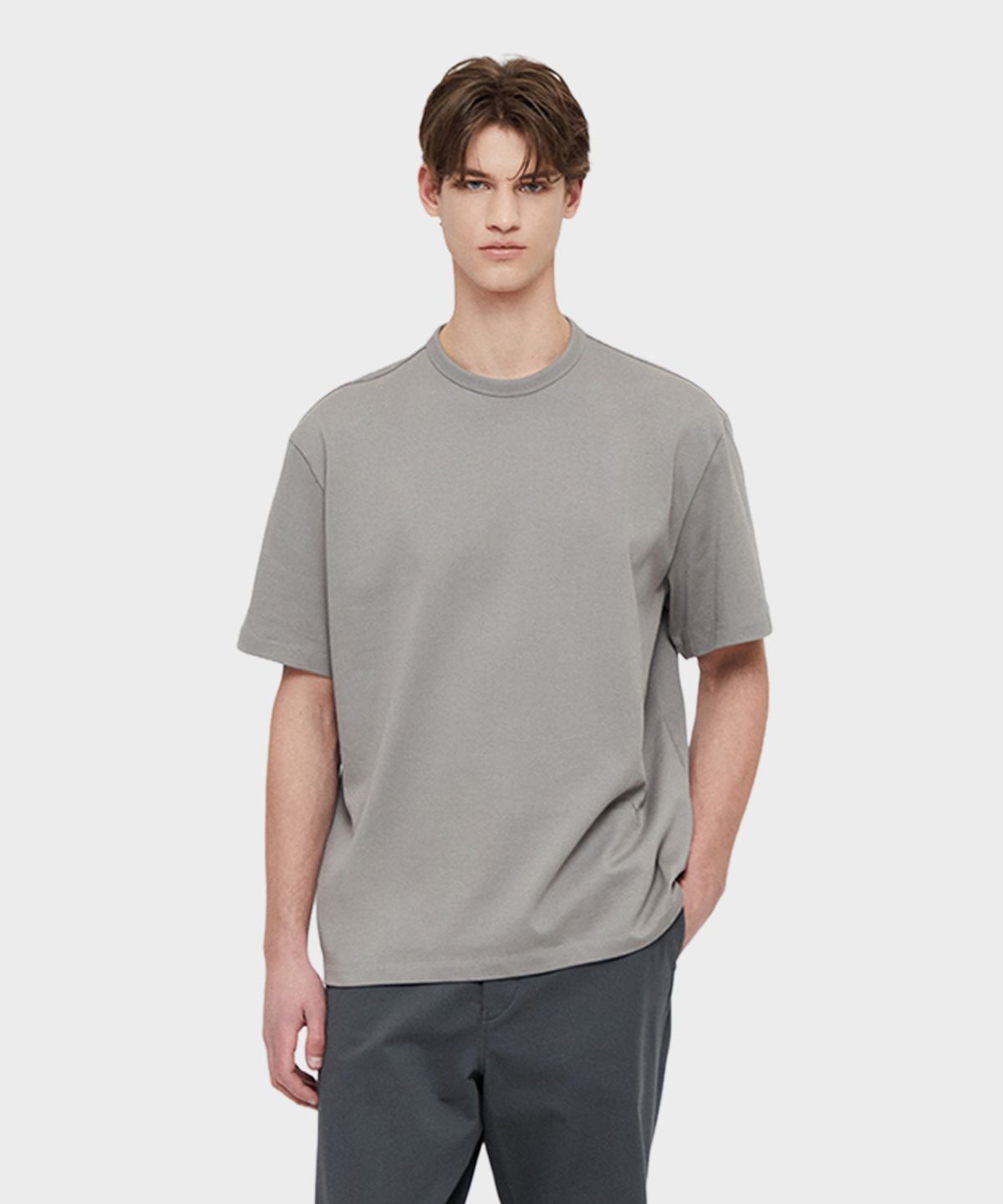 테일던(TAILDERN) Signature Supima T-shirt Grey