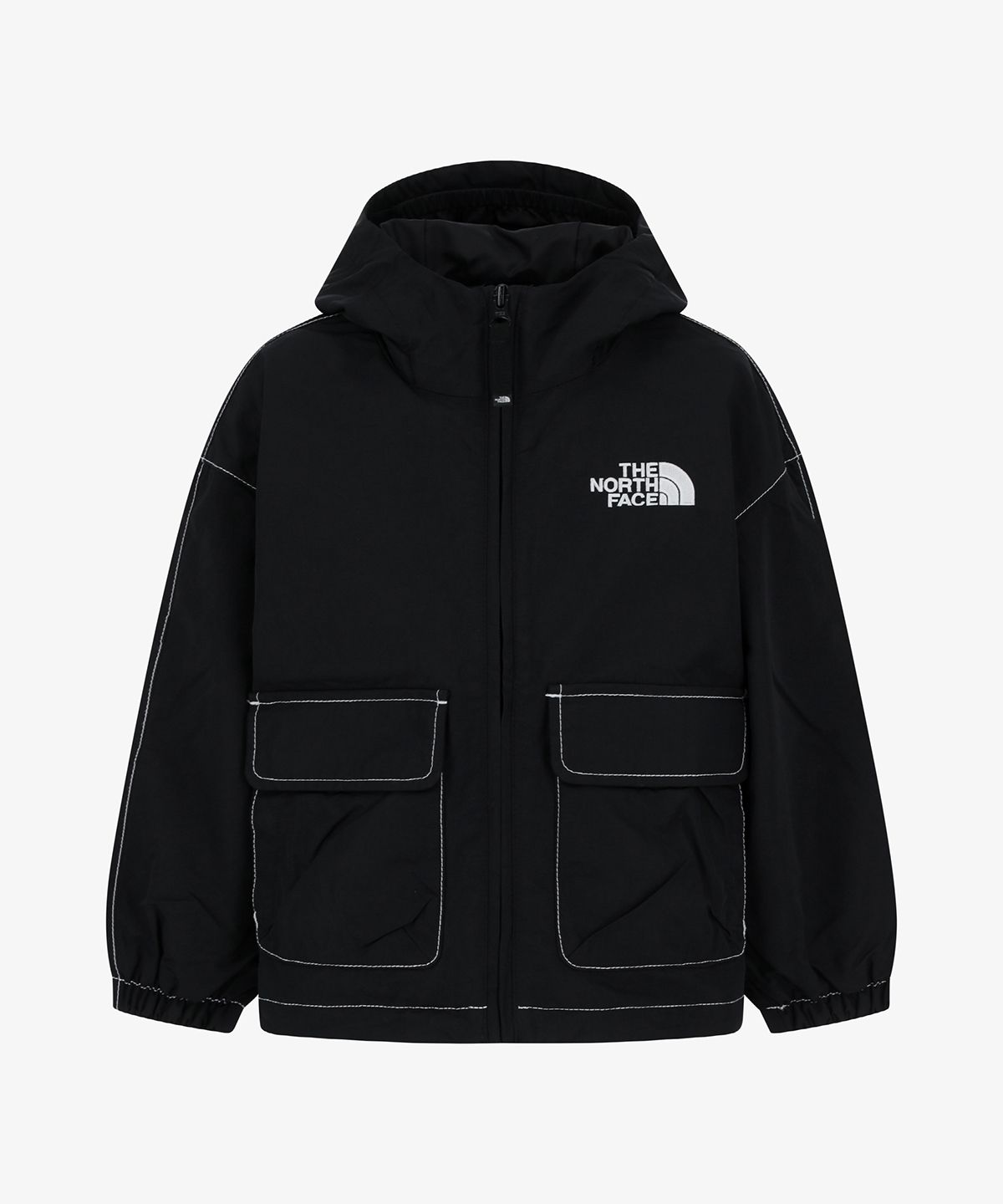 노스페이스 키즈(THE NORTH FACE KIDS) 키즈 캠프아웃 자켓 NJ3BS08S_BLK