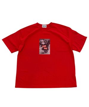 Devil On Wheels T-shirt ((red))