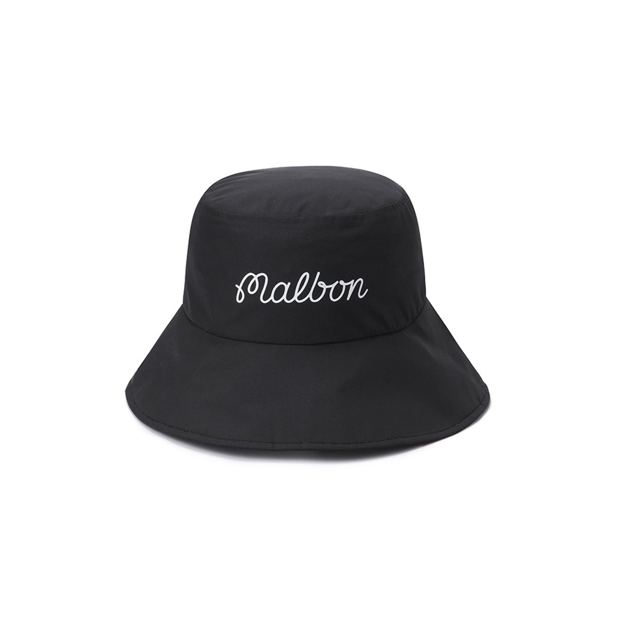말본 골프(MALBON GOLF) 베이직 레터링 방수 버킷햇 BLACK