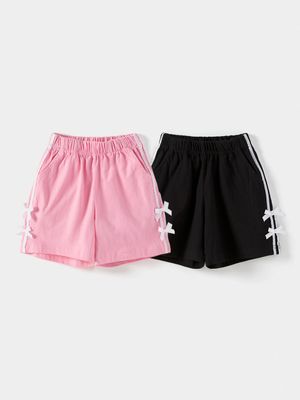 퐁퐁리본 반바지