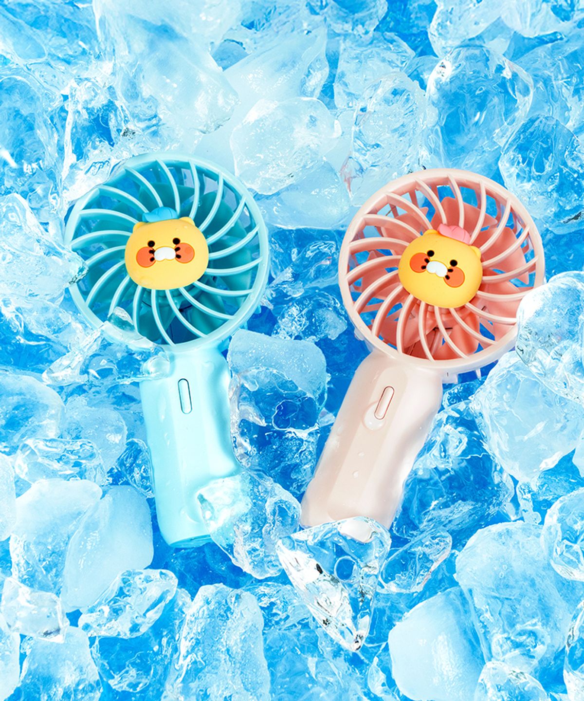 카카오프렌즈 파트너(KAKAOFRIENDS PARTNERS) 포켓 휴대용 초경량 컴팩트 무선 선풍기