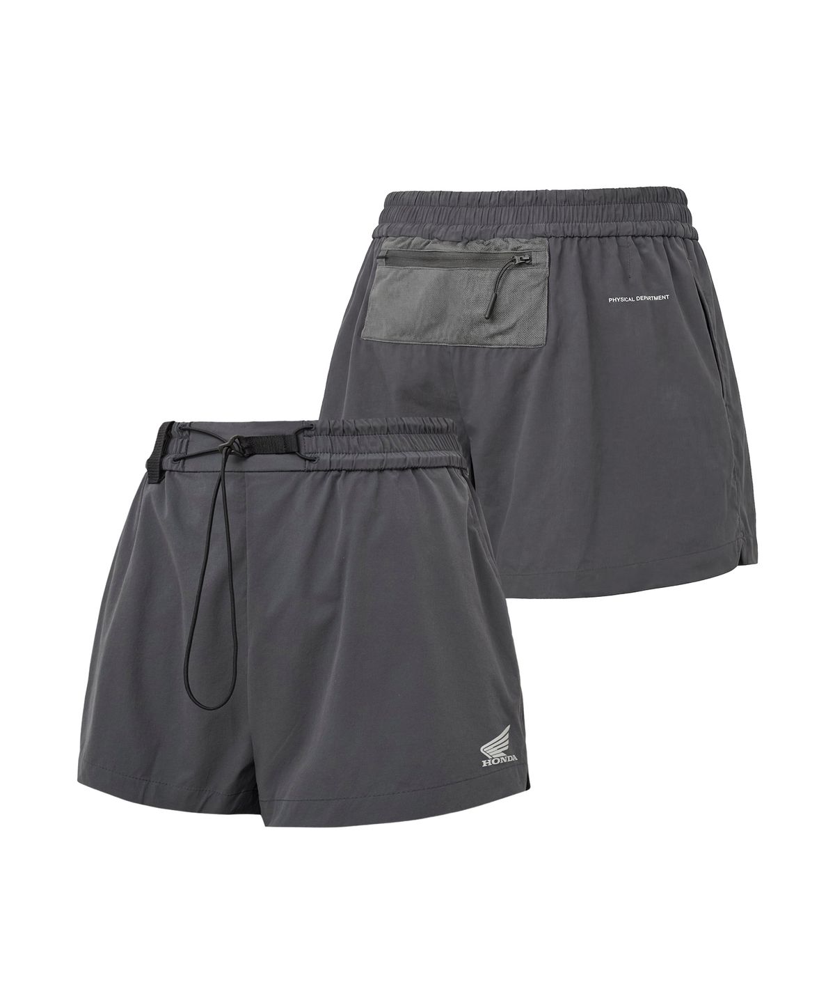 핍스 모터사이클(PHYPS MOTORCYCLE) Speed Run Shorts Blue Gray