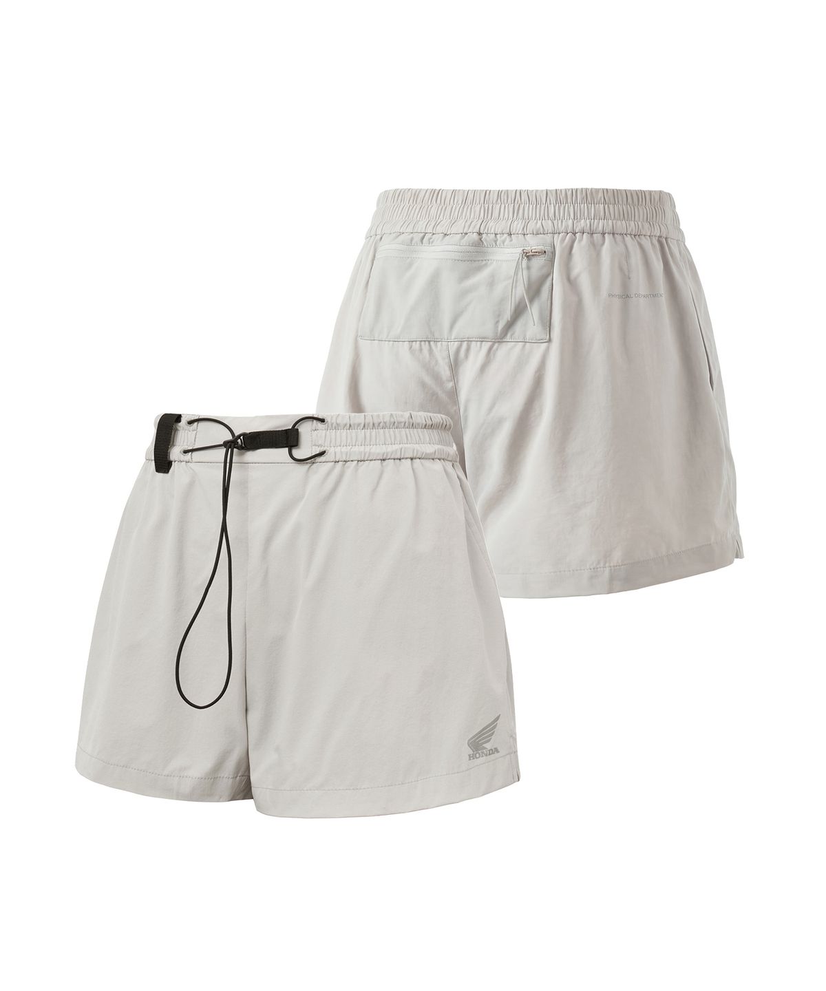 핍스 모터사이클(PHYPS MOTORCYCLE) Speed Run Shorts Light Gray