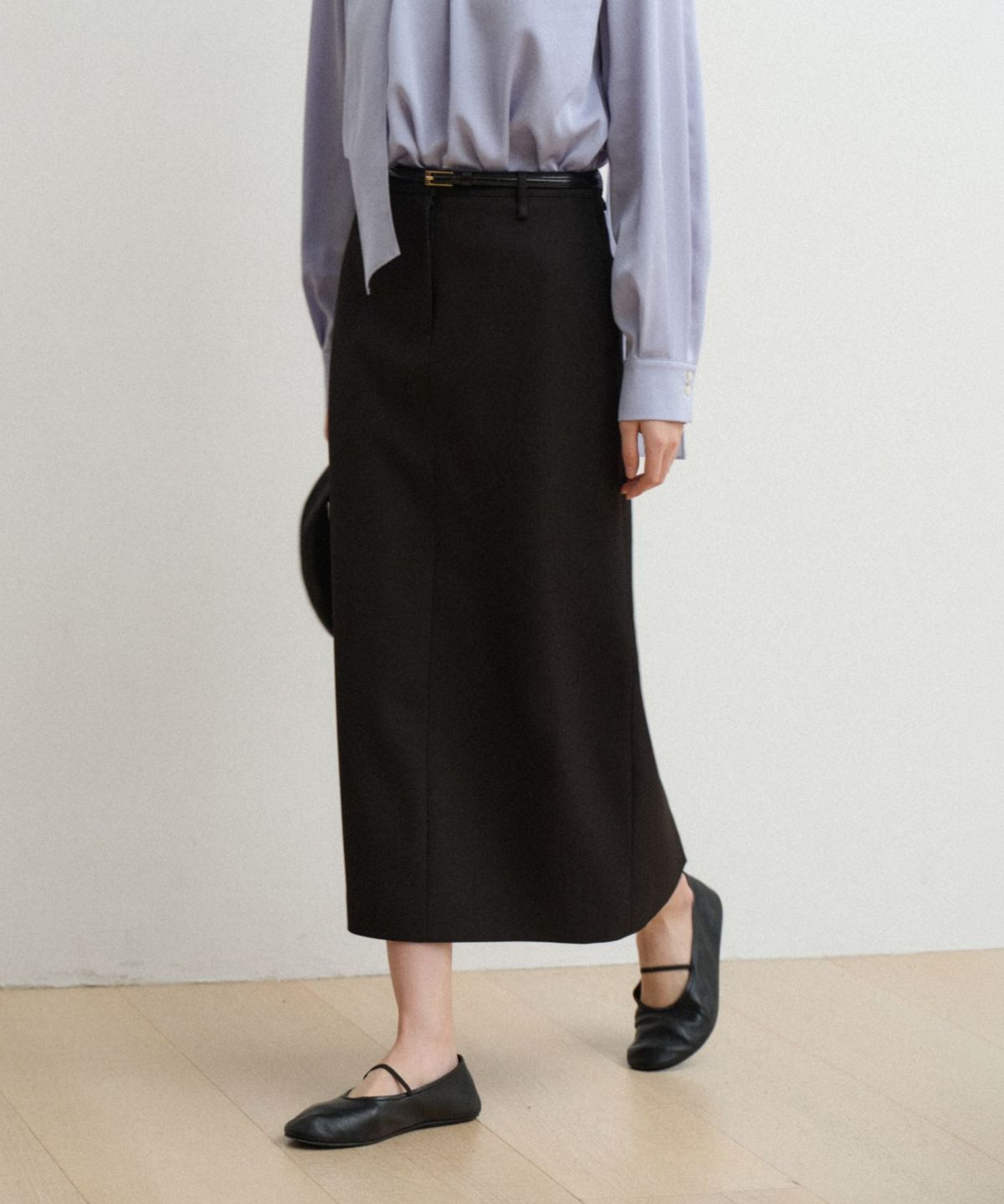 토와브(TOWAV) ALISHA H SKIRT_BLACK