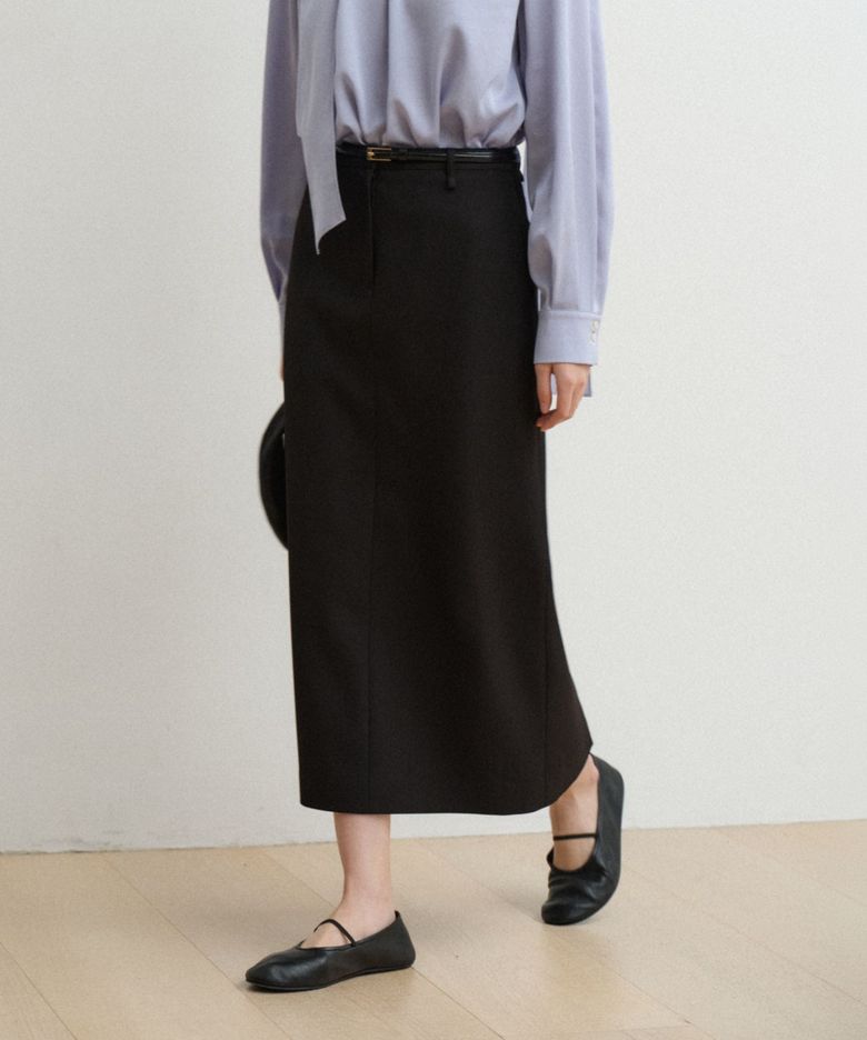 ALISHA H SKIRT_BLACK