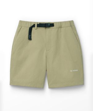 코튼 혼방 쇼츠_Beige