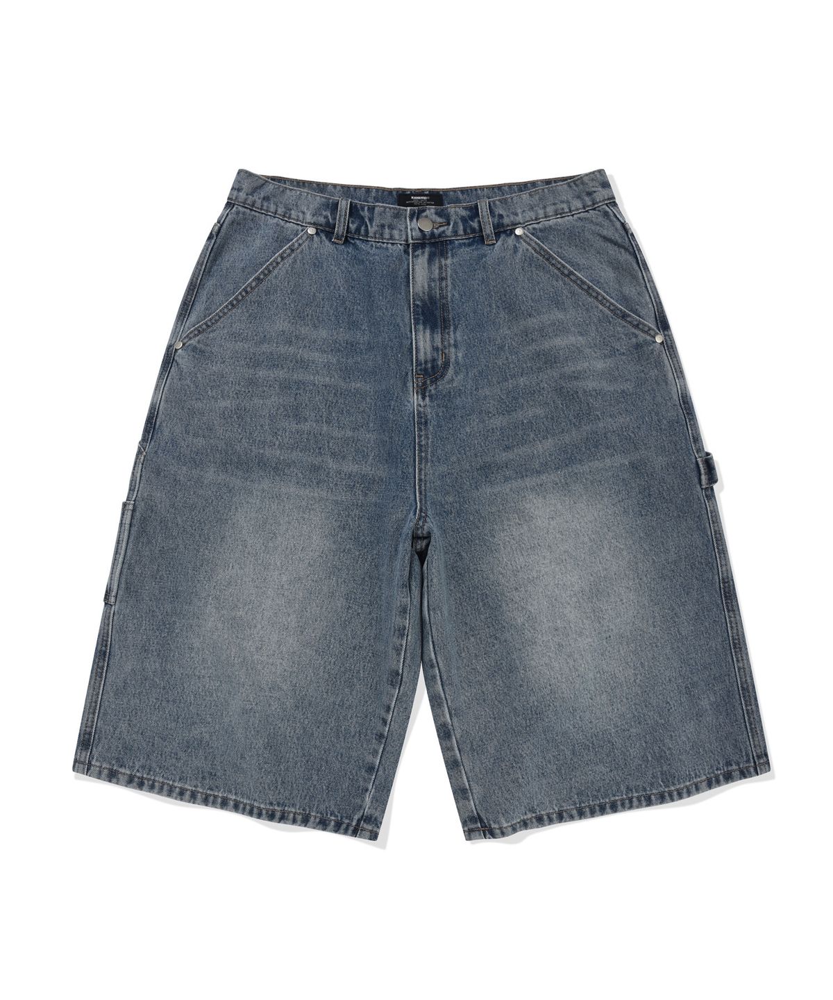 카네이테이(KANEITEI) BERMUDA DENIM SHORTS (BLUE)