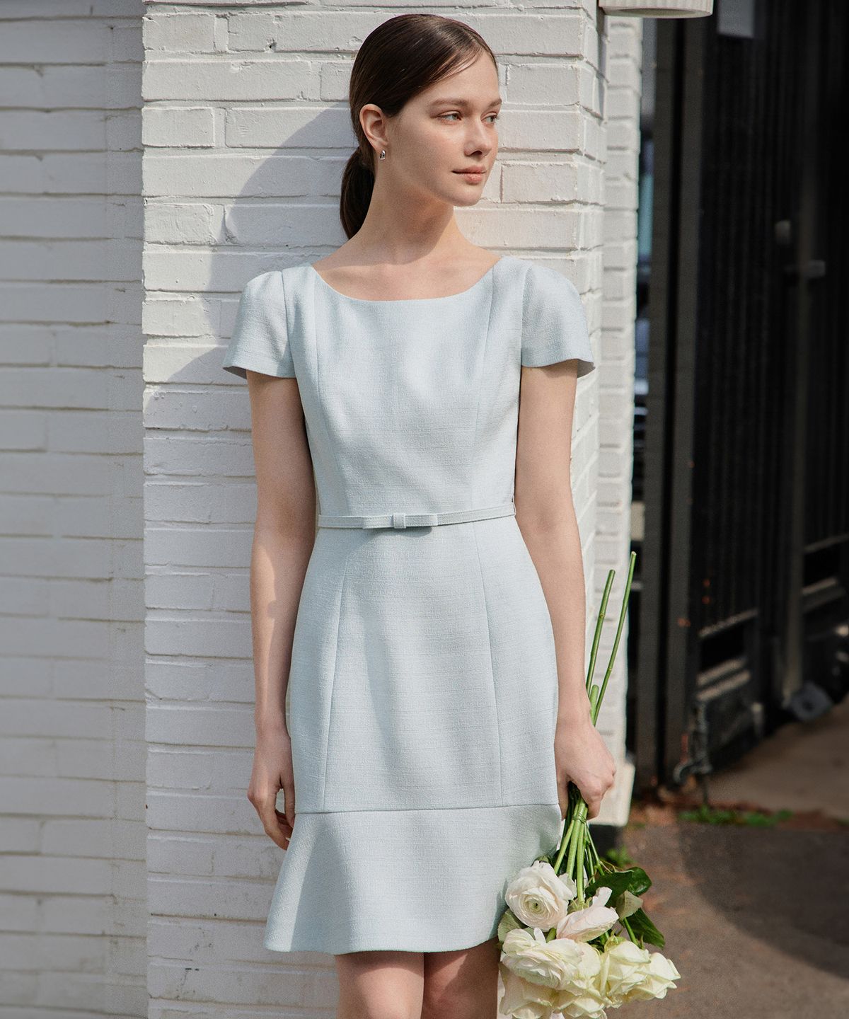 토와브(TOWAV) MAZELA DRESS_LIGHT BLUE