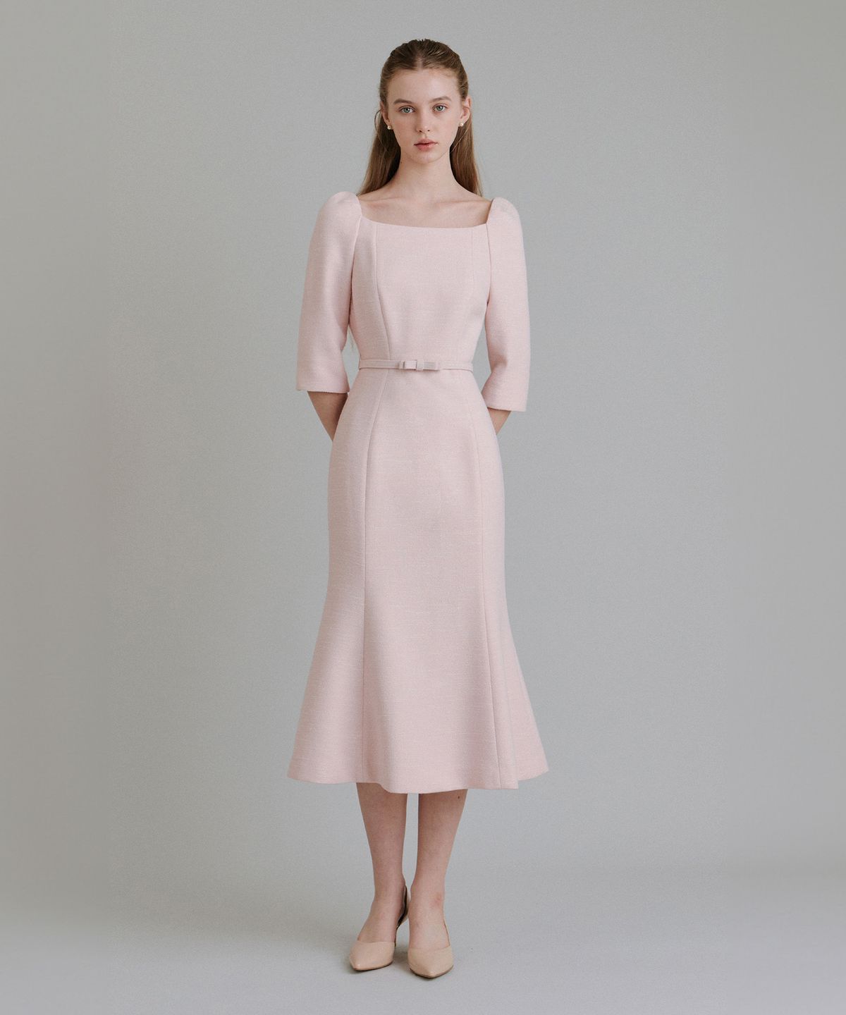 토와브(TOWAV) LILLY MERMAID DRESS_PINK