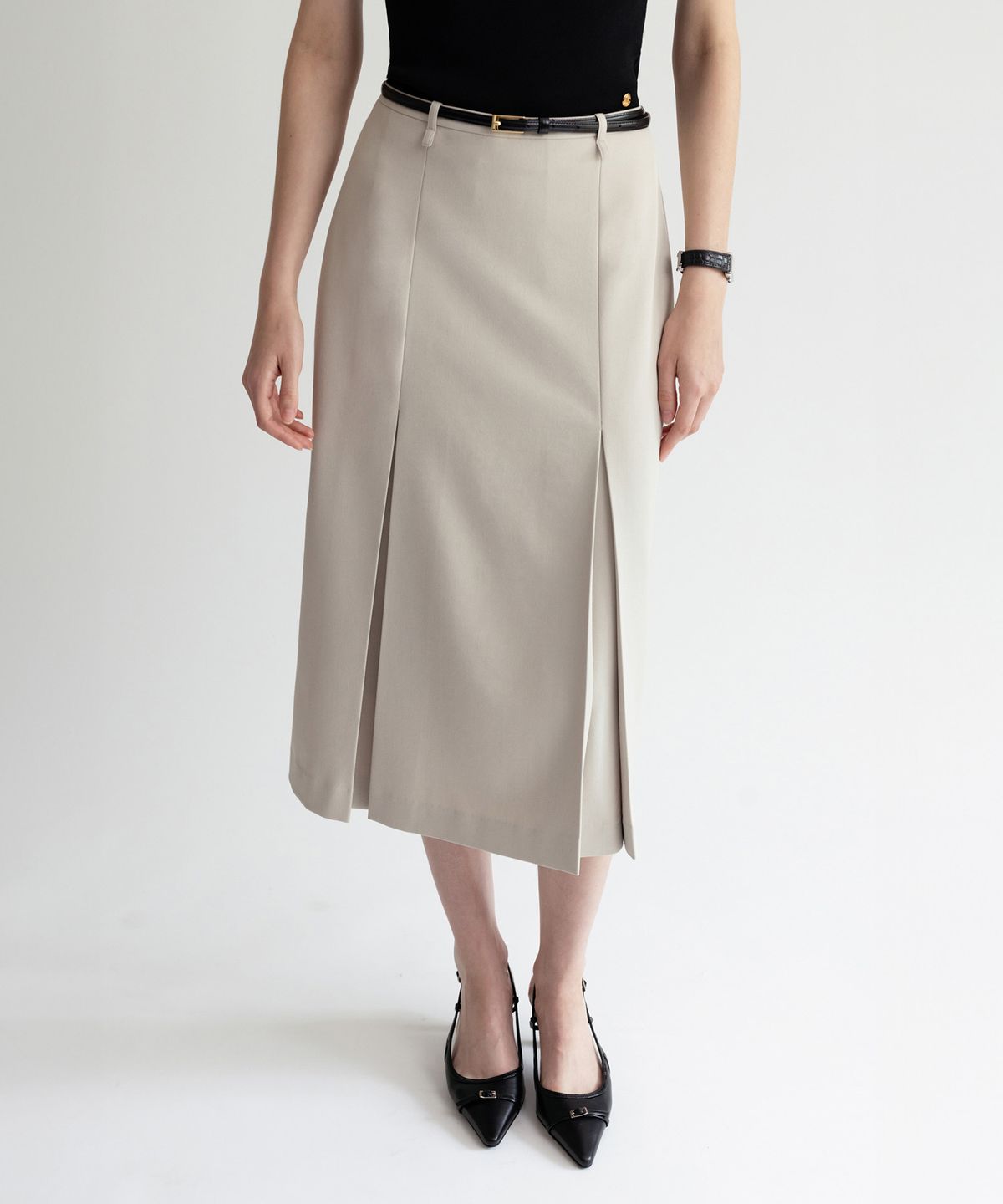 토와브(TOWAV) BARTON BELT SKIRT