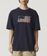 US FLAG SHORT SLEEVES (NAVY)