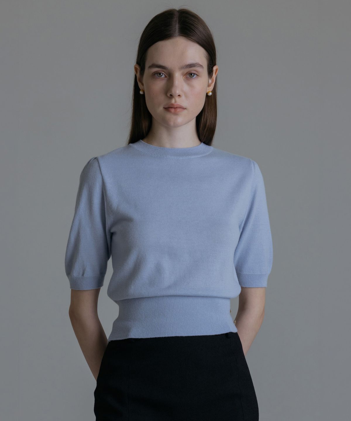 토와브(TOWAV) JENNA SHIRRING KNIT