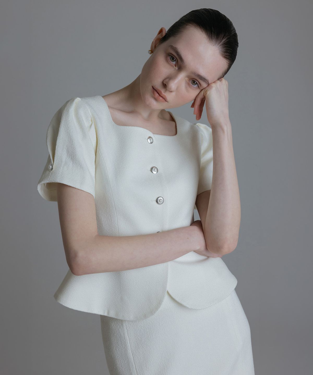 토와브(TOWAV) KAYLEE HALF SLEEVE JACKET