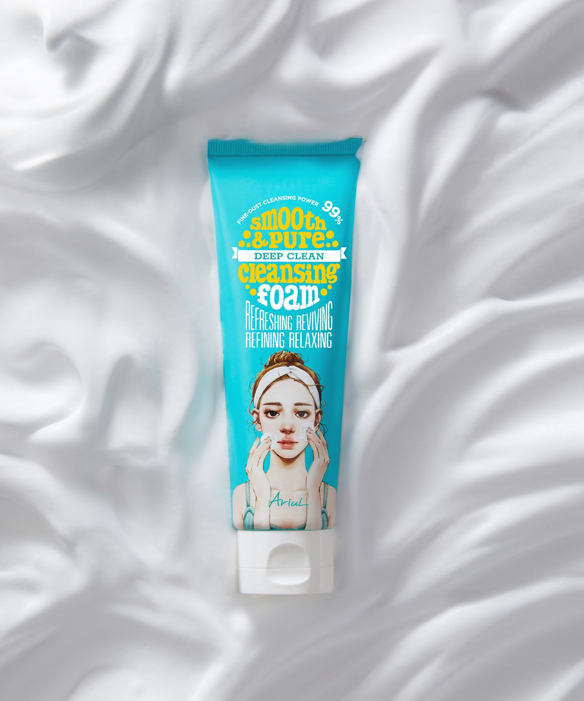 아리얼(ARIUL) 스무스 앤 퓨어 딥 클린 클렌징 폼 120ML