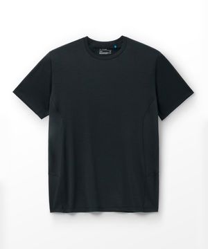라이트 울 반팔티셔츠_Black