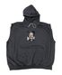 Forced Happiness Sweat Hood Vest ((black))