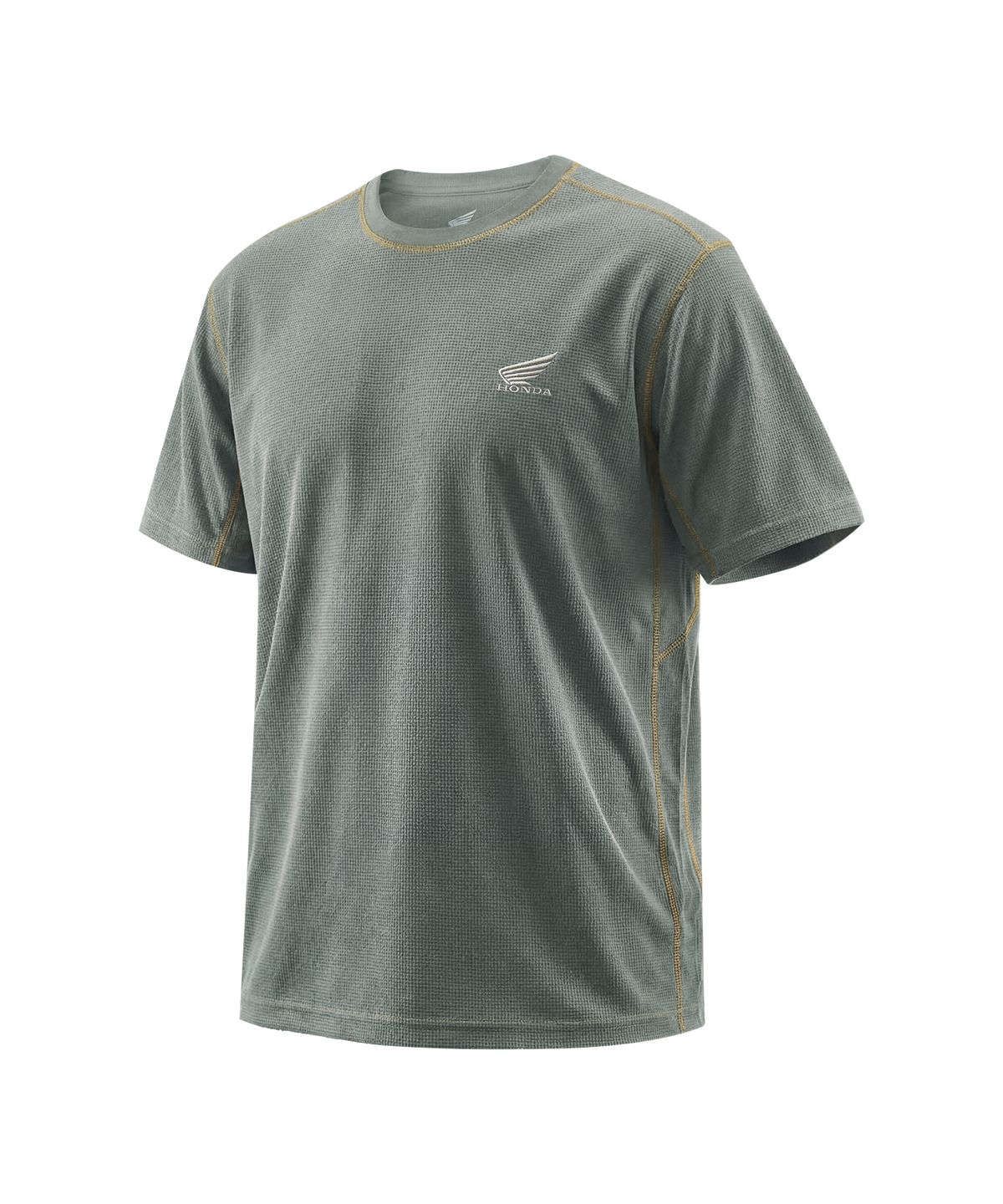 핍스 모터사이클(PHYPS MOTORCYCLE) H-Tech Air Layer System Waffle Short Sleeve Charcoal