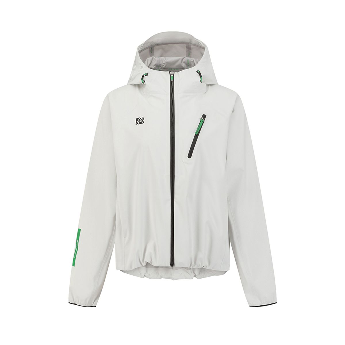 말본 골프(MALBON GOLF) 루즈핏 3L 방수소재 테크자켓 IVORY (WOMAN)