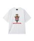 Super Cub Ride Bear Short Sleeve White