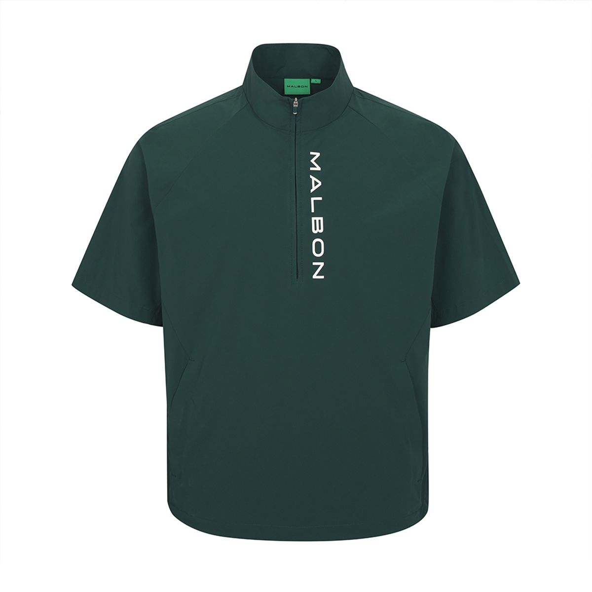말본 골프(MALBON GOLF) M타공 포인트 반팔 아노락 GREEN (MAN)