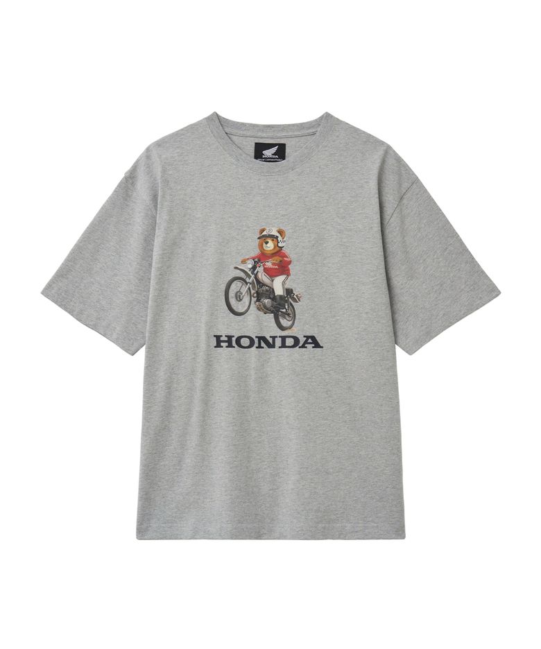 Offroad Bear Short Sleeve Gray