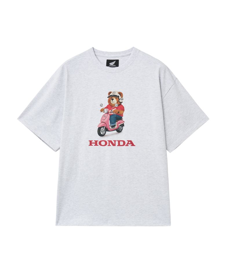 Giorno Bear Short Sleeve Light Gray