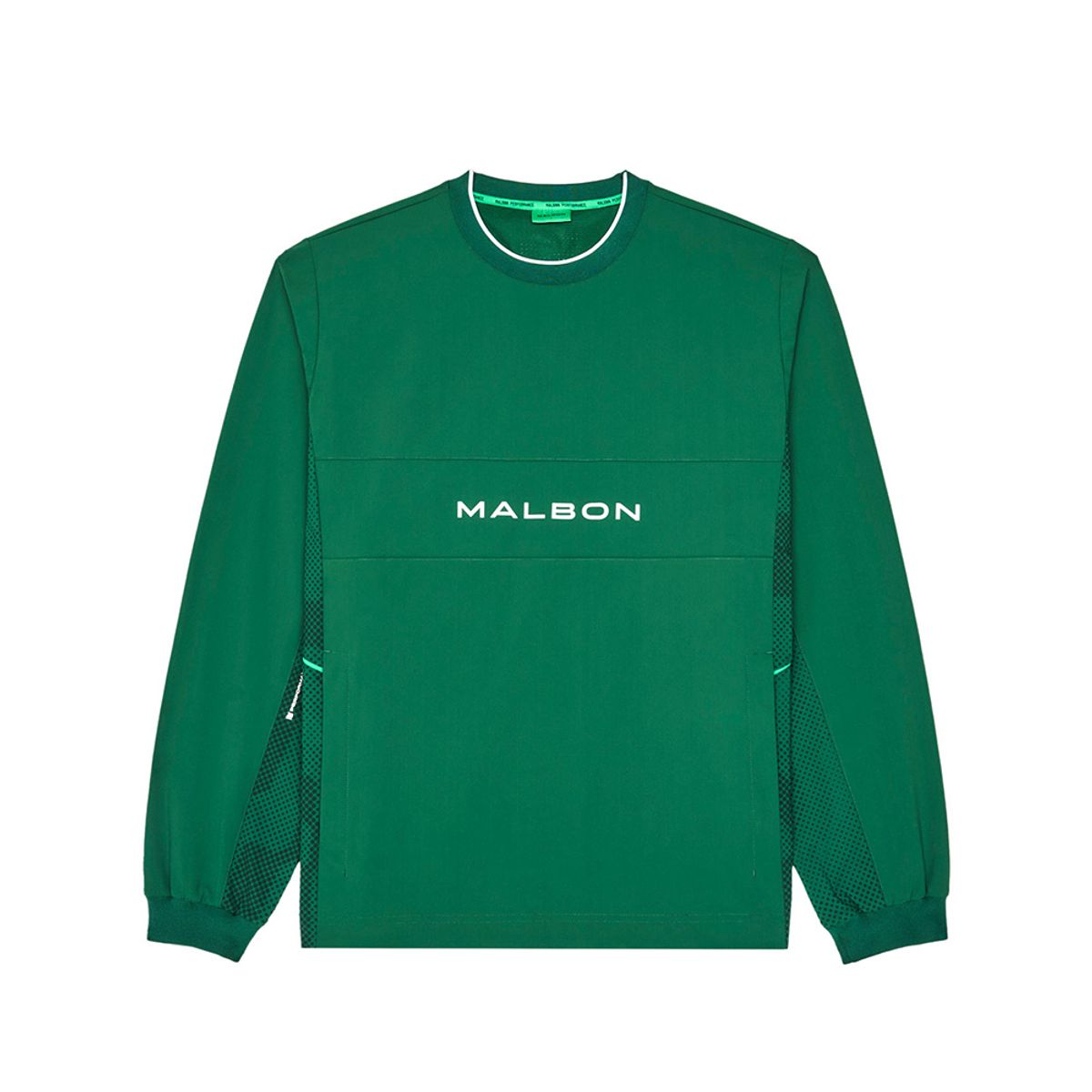 말본 골프(MALBON GOLF) 말본 퍼포먼스 크루넥 피스테 GREEN (MAN)